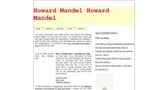 Desktop Screenshot of howardmandel.com